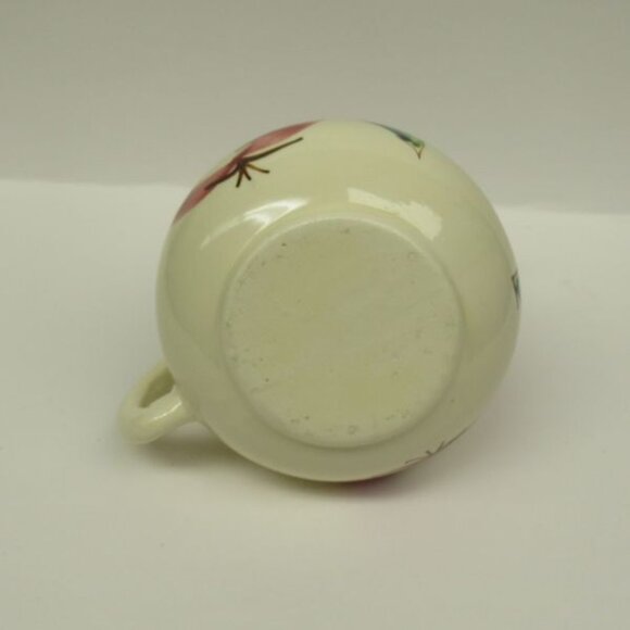 Purinton Pottery Slip Ware OPEN APPLE 4 1/2 Inch High Milk Pitcher - Picture 4 of 4